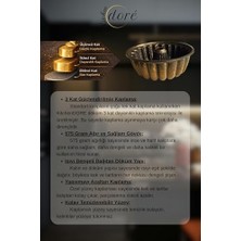 Dilimli Kek Kalıbı Royal Gold Kalın Döküm Üç Katmanlı Kaplama 575 Gram