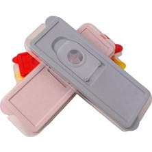 Yakestore 12'li Yuvarlak Silikon Tabanlı Kapaklı Bas Çıkar Buz Kalıbı 26X9 Cm, 12'li Silikon Tabanlı Buz Kalıbı, Kapaklı Bas Çıkar Buzluk