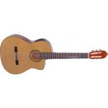 Valencia Valencıa CG30RCE Elektro Klasik Gitar, Scale 4/4, Parlak Natürel, C