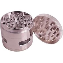 Yakestore Pencereli 63 Mm. Silver Tütün Baharat Herbal Öğütücüsü Parçalayıcı PT94SLV