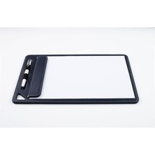 Yakestore 2k Kapaksız Sekreterlik Mıknatıslı Sanatsal Çizim A4 Rainbow Art Clip Board Vegan 23,5X35,5 Cm. Lacivert