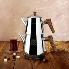 Yakestore Serenk Definition Çaydanlık, Paslanmaz Çelik, Polisaj Dış Yüzey,kapsül Taban, 2,0 Lt