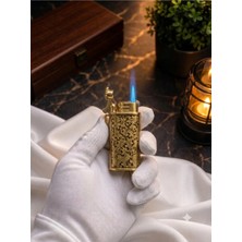 Retro Steampunk Torch Alevli Eskitme Hediyelik Çakmak