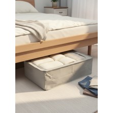 Handyol 1 Adet Pencereli Çelik Destekli Büyük Boy Hurç Baza Altı Çok Amaçlı Organizer 66X46X20 cm