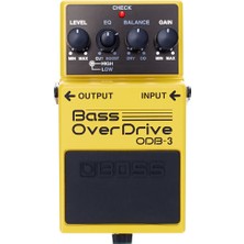 Boss Odb-3 Bas Overdrive Compact Pedal