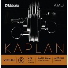 Daddarıo KA313 Keman Tek Tel, Kaplan Amo, Scale Length 4/4, D-(Re