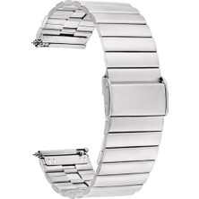 Basias Huawei Watch Gt 6 46MM - Gt 6 Pro Uyumlu Çelik Metal Kordon 22MM