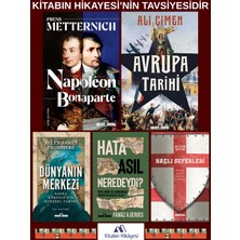 Timaş Yayınları Napoleon Bonaparte, Avrupa Tarihi, Hata Asıl Neredeydi, Haçlı Seferleri, Dünyanın Merkezi (5kitap)