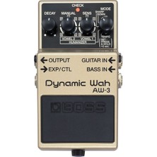 Boss Aw-3 Dynamic Wah Compact Pedal