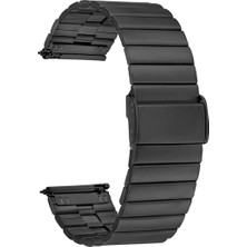 Basias Huawei Watch Gt 6 46MM - Gt 6 Pro Uyumlu Çelik Metal Kordon 22MM