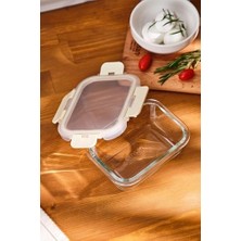 Yakestore Soft 370 ml Borosilikat Saklama Kabı