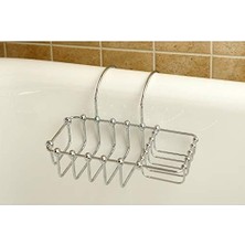 Yakestore Brass CC2161 Vintage Pençe Ayak Banyo Sabunluk, 20X10 Cm, Parlak Krom