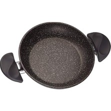 Yakestore Vilma 20 cm Dövme Yumurta Sahanı, Siyah