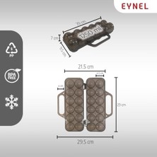 Yakestore Saplı 12'li Yumurta Taşıma Kutusu, Plastik Buzdolabı Için Yumurtalık Pikniklik Pratik Yumurta Taşıma Kabı (Şeffaf, 1 Adet)