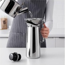 Yakestore Filtre Kahve Seti, Paslanmaz Çelik, 3 Parça