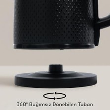 Yakestore CTM-130 Dempro Double Çelik Çaycı Inox – 2000W, 1.7l Su Isıtıcı, 1.2l Demlik, 304 Paslanmaz Çelik, Sıcak Tutma, El Yakmayan Gövde