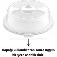 Yakestore Mikrodalga Kapak Mikrodalga Fırın Kapağı Mikrodalga Gıda Koruma Kapağı