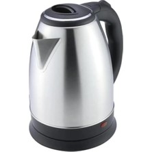 Yakestore 1500W Paslanmaz Çelik Su Isıtıcı Kettle 1.8l Hızlı Kaynatma Güvenli Kullanım