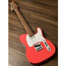 Soloking Mt-1 Vintage Mkıı With Roasted Maple Neck In Fiesta Red w/gigbag