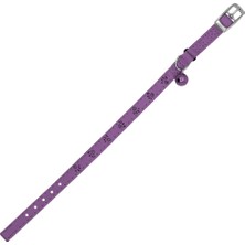 Royalist Pc-16 Pati Baskılı Kedi-Köpek Tasması 10MM*30CM Mor