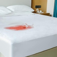 MarkEntegra Sıvı Geçirmez Tek Kişilik Pamuk Bebek Yatak Koruyucu Çarşaf Alez (120X200)
