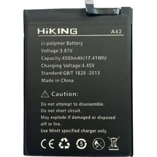 Senal Store Hikıng A43 Pil Batarya 4500 Mah Senalstore
