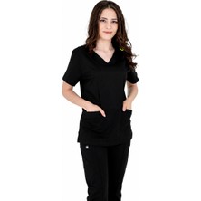 Prof. Peace Plus Kadın Scrubs Üstü – Modern Tasarım, 3 Cepli, Esnek ve Rahat Doktor / Hemşire Forması