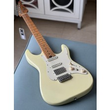 Soloking Ms-11 Classic Mkıı With Roasted Maple Fb In Vintage White w/gigbag