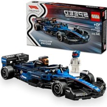 MarkEntegra F1 Yarış Arabası Yapım Seti, 263 Parça ve Sürücü Minifigürü ile