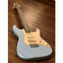 Soloking Ms-11 Classic With One Piece Rosewood Neck In Daphne Blue Special Run w/gigbag
