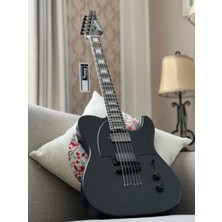 Soloking Mt-1 Modern Hh 24 In Satin Black Matte Special Run w/gigbag