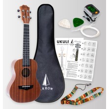 Arrow MH10 Sapele Concert Ukulele *set*
