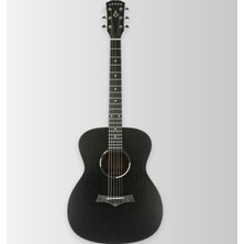Arrow Raw Series Black Acoustic Guitar