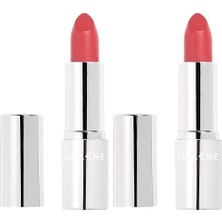 Lumene Luminous Moisture Lipstick Parlak Bitişli Nemlendirici Etkili Ruj 04 Wild Heather (2 Paketi)