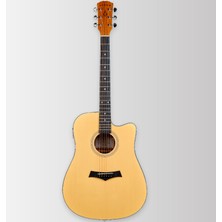 Arrow Silver D Ce Nt Natural - Electro-Acoustic Guitar