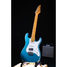 Soloking Ms-1 Classic In Lake Placid Blue With Roasted Maple Neck And Fb w/gigbag