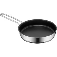 MarkEntegra Indüksiyon Tabanlı Mini Çelik Tava, 18 cm Boyutunda Pratik Kullanım