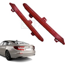Expar Oto Honda Accord Sağ + Sol Arka Reflektör Takımı 2018 - 2021 Accord Arka Kedi Gözü