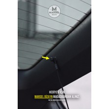 Marsel Dizayn Audi A3 Hb 2013-2020 Pandizot Ipi Askı Pimi - Siyah - 2ADET