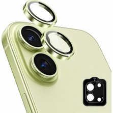 Ennar [safir Lens] iPhone 17 Uyumlu Kolay Kurulum Aparatlı Alüminyum Çerçeveli 9h Kamera Lens Koruyucu