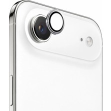 Ennar [safir Lens] iPhone 17 Air Uyumlu Kolay Kurulum Aparatlı Alüminyum Çerçeveli 9h Kamera Lens Koruyucu