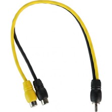 Soundmax Ters Y Kablo 1 Erkek 2 Dişi – Soundmax SX-2F1M Ters Çatal Kablo - 2 Adet