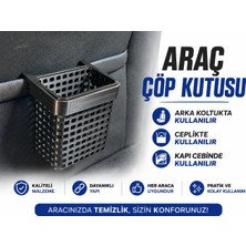 YSN Sounds Araç Çöp Kutusu , Araç Kapı Ceplik Çöp Kovası , Universal Araç Koltuk Arkası Çöp Kutusu