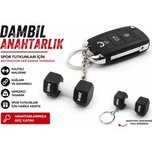 YSN Sounds Dambıl Anahtarlık , Dambıl Şeklinde Araç Anahtarlık - Dambıl Araba Anahtarlığı