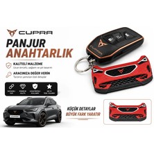 YSN Sounds Cupra Anahtarlık , Cupra Panjur Görünümlü Araç Anahtarlık - Cupra Araba Anahtarlığı