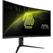 MSI Yenilenmiş 34" Mag 342CQR E2 3440 x 1440 (Uwqhd) 21:9 Curve 1500R Va 180HZ 1ms (Mprt) Freesync Premıum Gamıng Monitör