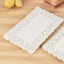 Empressco Dantel Kağıt 32X45CM, 100 Adet, Şık ve Zarif Dekorasyon Malzemesi