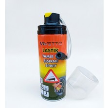 Wetto Lastik Tamir ve Şişirme Spreyi Pratik Acil Durum Oto Lastik Kiti