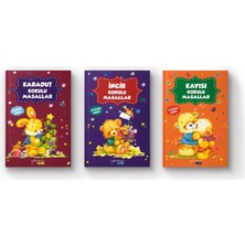 Yakamoz Kayısı Kokulu Masallar + Incir Kokulu Masallar + Karadut Kokulu Masallar Seti | Vakamoz Çocuk Yayınları | Resimli Çocuk Hikâye Kitapları | Okul Öncesi ve Ilkokul Için 3 Kitap