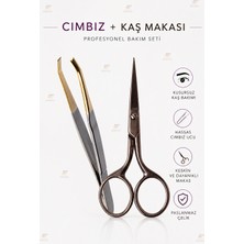 ERHCE Kaş Makası + Kaş Cımbızı 2'li Set